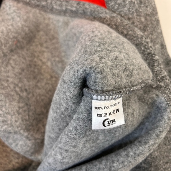 ZYIA Active Red and Gray Quilted Ash Cabin Jacket Women’s Size XXL new - Picture 11 of 12